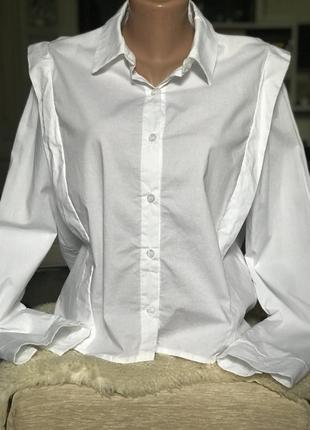 Рубашка блуза белая женская италия бренд floyd