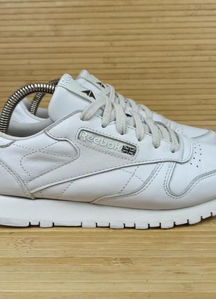 Кожаные кроссовки reebok classic размер 36 (23.5 см.)