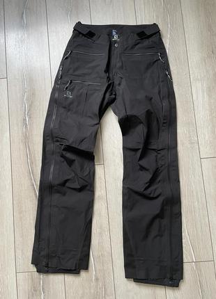 Жіночі трекінгові штани salomon gore tex active