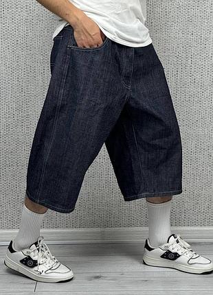 Реп шорти dickies loose baggy denim shorts бэгги шорты луз фит