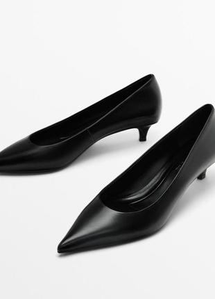 Новые туфли -лодочки massimo dutti