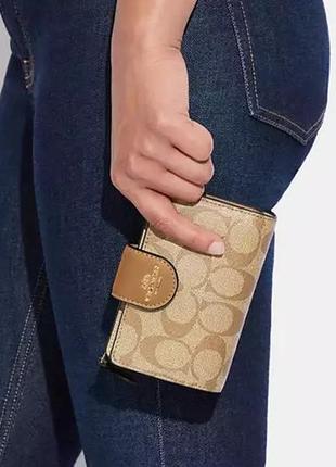 Coach original. гаманець натуральна шкіра.