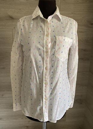 Гарна сорочка котон принт с 8