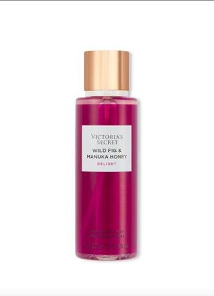 Парфюмированный спрей для тела виктория сикрет wild fig & manuka honey delight victoria’s secret 250 мл