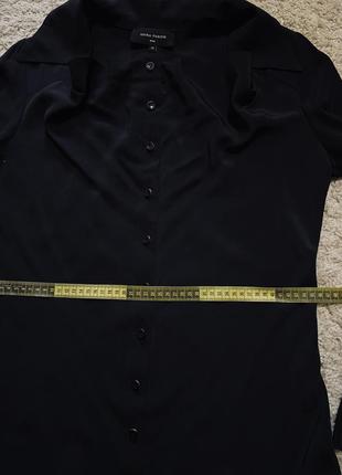 Блузка шелк orna farho paris оригинал бренд французская блуза натуральный шелк туника шелковая размер s,m,l6 фото