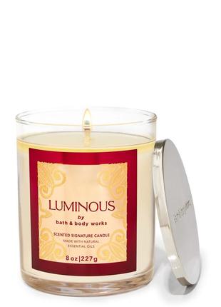 Ароматична свічка bath& body works luminous