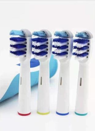 Насадки з ефектом трьох зонного очищення на зубну щітку браун ora2 фото