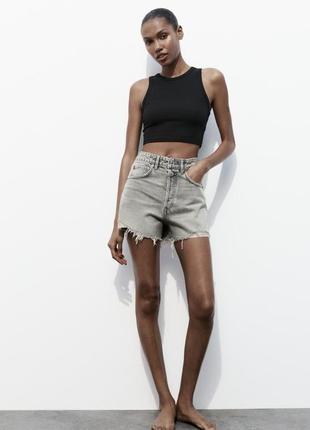 Джинсові шорти zara