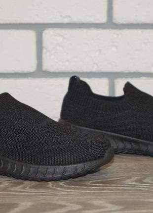 Кросівки дитячі текстильні чорні6 фото