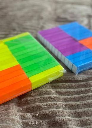 Баф-пілочка для нігтів 4-сторонній, полірування нігтів