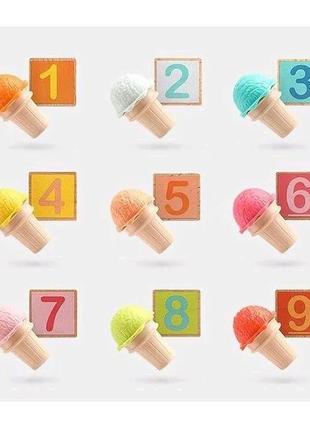 Логическая игра (xg 3-6) “магазин мороженого”, 87 элементов.4 фото