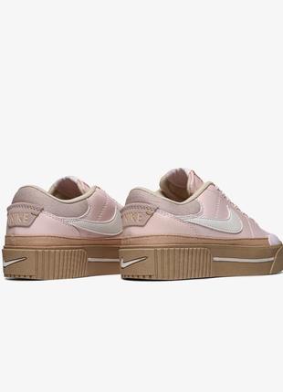 Nike wmns court legacy lift 'light soft pink'6 фото