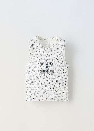 Нова футболка від zara, розмір 6/7 років (120см)