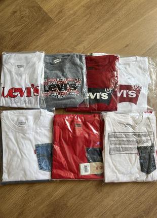 Новая футболка levis 12-13 лет8 фото
