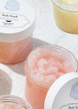 Масляно-солевой скраб для тела laline