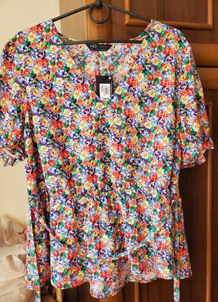 Блузка, футболка большой размер