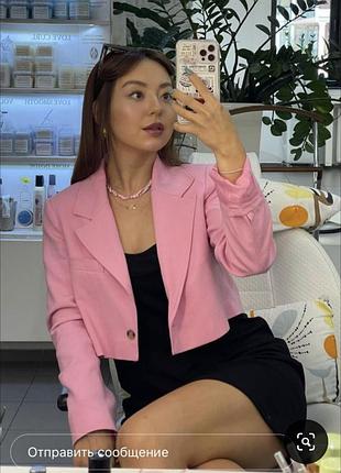 Шикарный пиджак блейзер zara