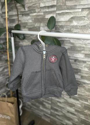 Свитшот толстовка кофта на 74-80 см 6-9 9-12 месяцев новый