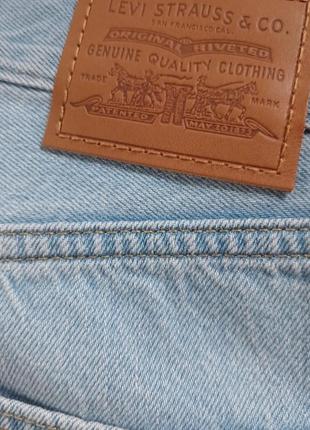 Джинси вільні levi's premium блакитні 29 розмір