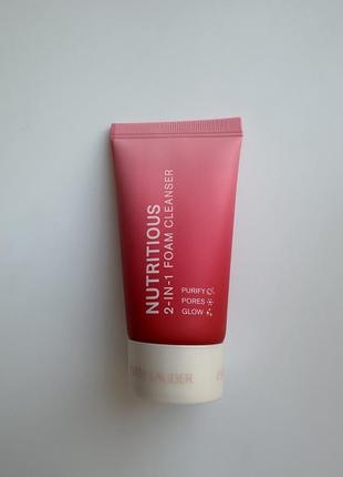 Гель для умывания estee lauder foam cleanser nutritious
