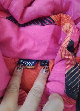 🏔️❄️⛰️🌪️яркая термо водостойкая против ветра горнолыжная куртка оверсайз