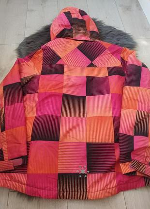 🏔️❄️⛰️🌪️яркая термо водостойкая против ветра горнолыжная куртка оверсайз