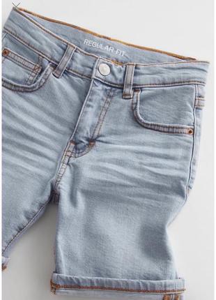 Нові стильні джинсові шорти zara для справжніх модників, іспанія.
