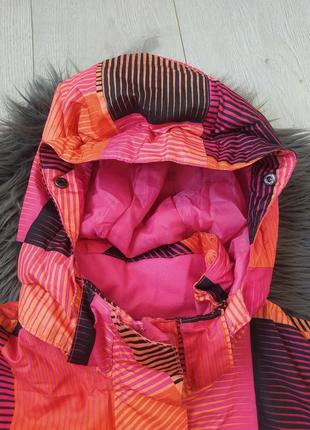 🏔️❄️⛰️🌪️яркая термо водостойкая против ветра горнолыжная куртка оверсайз