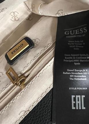 Сумка седло guess dream bag черная4 фото