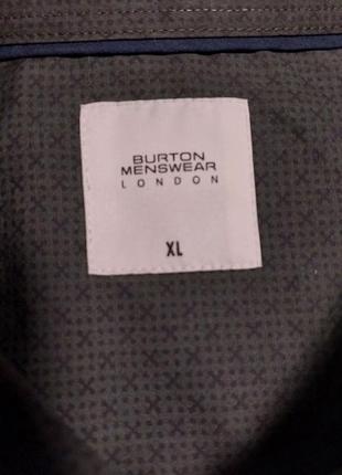 Качественная стильная брендовая рубашка burton menswear london3 фото