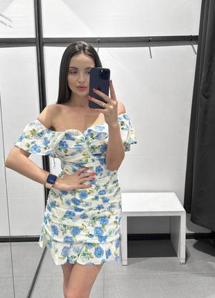 Сукня zara льон