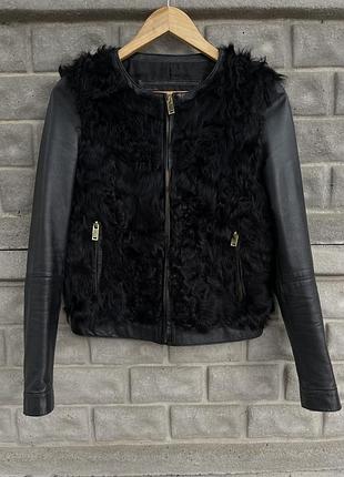 Шкіряна куртка zara