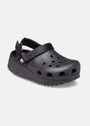 Crocs classic hiker clog black сабо крокс крокси (р.36-45)
