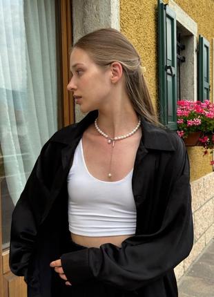 Намисто з перлин кольє