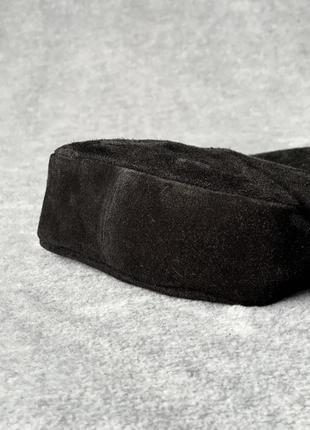 Замшевая черная кросс-боди lanira, италия, цвета в ассортименте