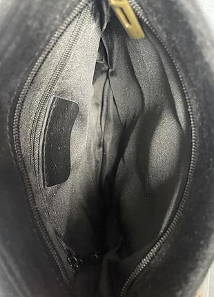 Замшевая черная кросс-боди lanira, италия, цвета в ассортименте