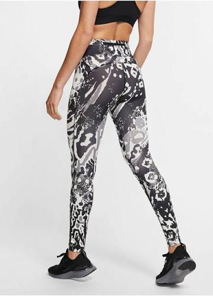Спортивные леггинсы лосины с высокой посадкой nike dri-fit оригинал