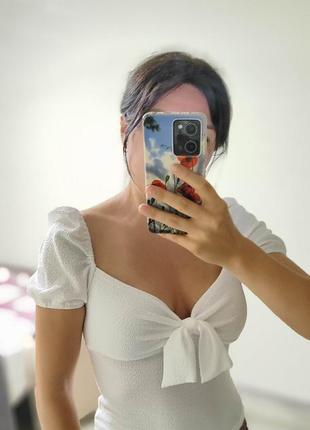 Блуза белая shein