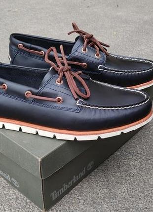 Топсайдеры timberland tidelands 2 eye, 100% кожа. оригинал. (стелька 30,0 см)