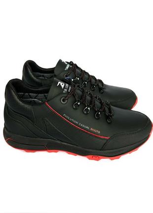 Чоловічі шкіряні кросівки bumer осінь зима мужские кожаные кроссовки ботинки осень зима демисезон