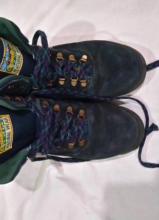 Мужские ботинки из натуральной замши,cedar moumtain4 фото