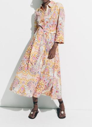 Стильное классное платье от zara