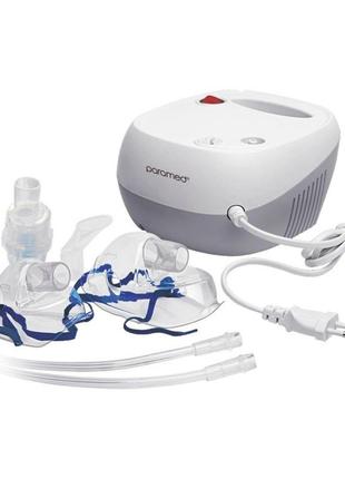 Ингалятор (небулайзер) paramed compact+ компрессорный гарантия 2 года