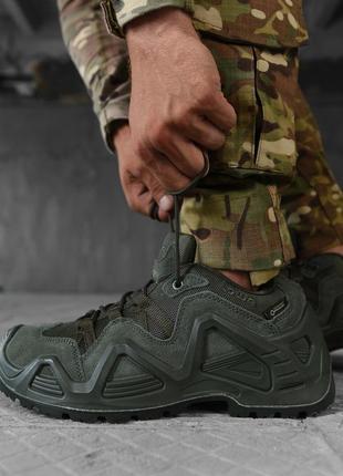 Кроссовки тактические lowa gore-tex хаки олива! кроссовки тактические лова демисезон!