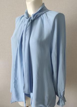 Трендовая блузка блуза с бантом бренд6 фото