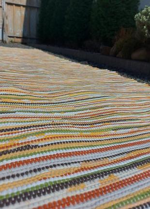 70см×300см. ковер ручной работы, домотканная дорожка, в стиле лофт/этно ❤