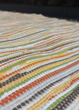 70см×300см. ковер ручной работы, домотканная дорожка, в стиле лофт/этно ❤