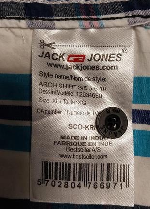 Якісна стильна брендова сорочка jack&jones8 фото