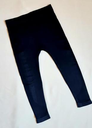 Штаны лосины h&m швеция зональные бесшовные термо лосины унисекс на 2-4 года
