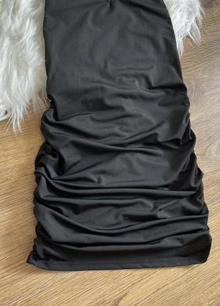 Короткое облегающее платье с открытой спиной shein размер s2 фото